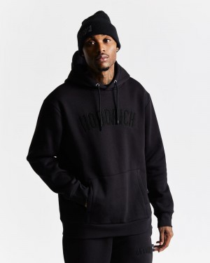 Black Men's Hoodrich OG Kraze Hoodie | USA GPUHJC807