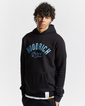 Black / Blue Men's Hoodrich Unite Hoodie | USA UMOGRP572