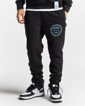 Black / Blue Men's Hoodrich Unite Joggers | USA LKVHDZ852