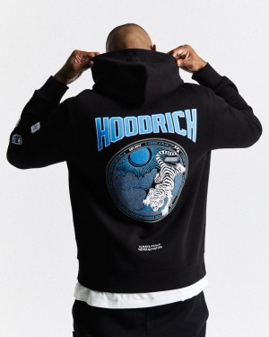 Black / Blue / White Men's Hoodrich Claw Hoodie | USA AKYNCT019