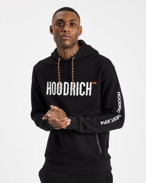 Black / White Men's Hoodrich OG Limit Hoodie | USA FDOZRB628