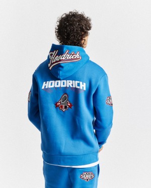 Blue / White / Red Men's Hoodrich Stadium Hoodie | USA TLEFIR731