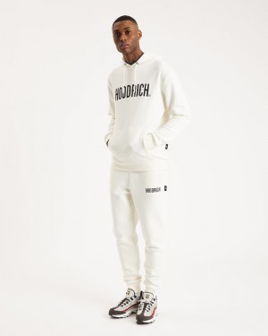 Cream / Black Men's Hoodrich OG Core Set Tracksuit | USA JDZNYH256