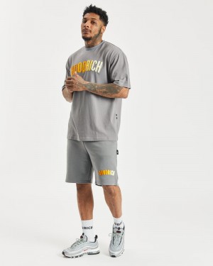 Orange Men's Hoodrich OG Kraze Shorts | USA ITDAGN893