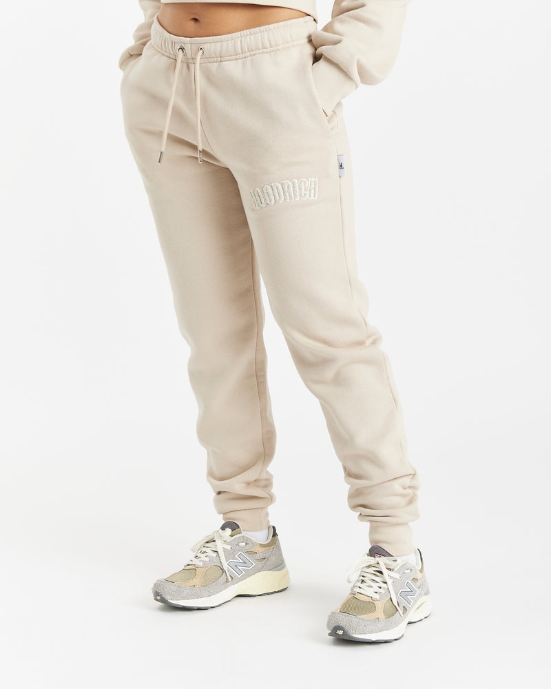 Beige / White Women's Hoodrich OG Kraze Slim Joggers | USA OIVHME593