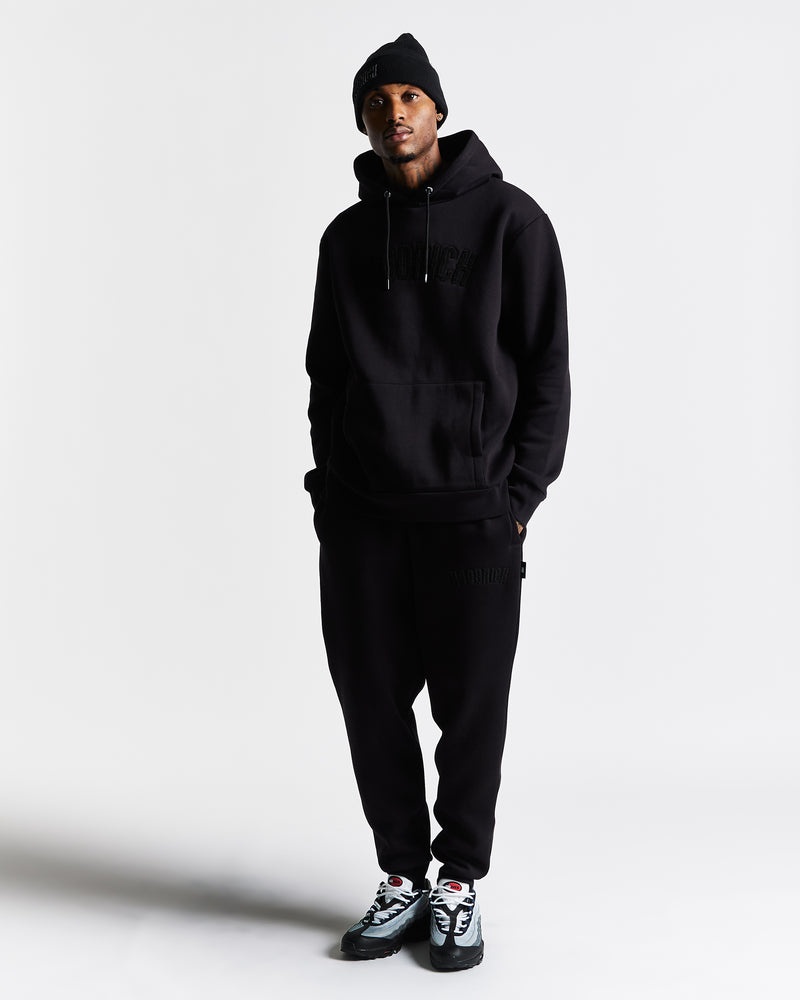 Black Men's Hoodrich OG Kraze Hoodie | USA GPUHJC807