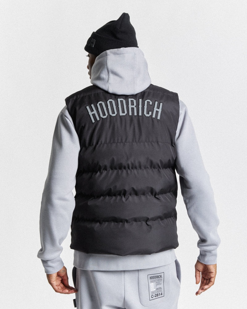 Black Men's Hoodrich OG Stack Gilet | USA MXRAWC175