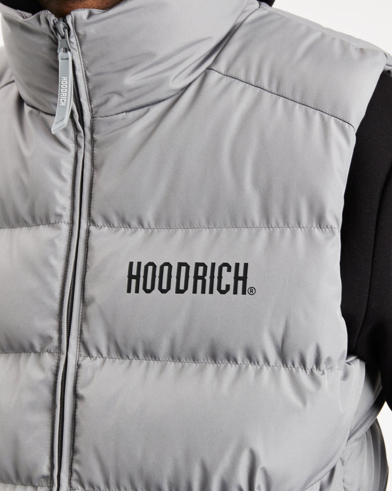 Black Men's Hoodrich OG Stack Gilet | USA USHLPI367