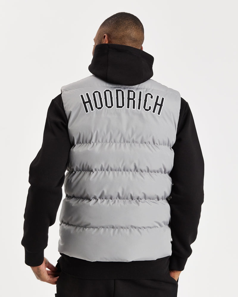 Black Men\'s Hoodrich OG Stack Gilet | USA USHLPI367