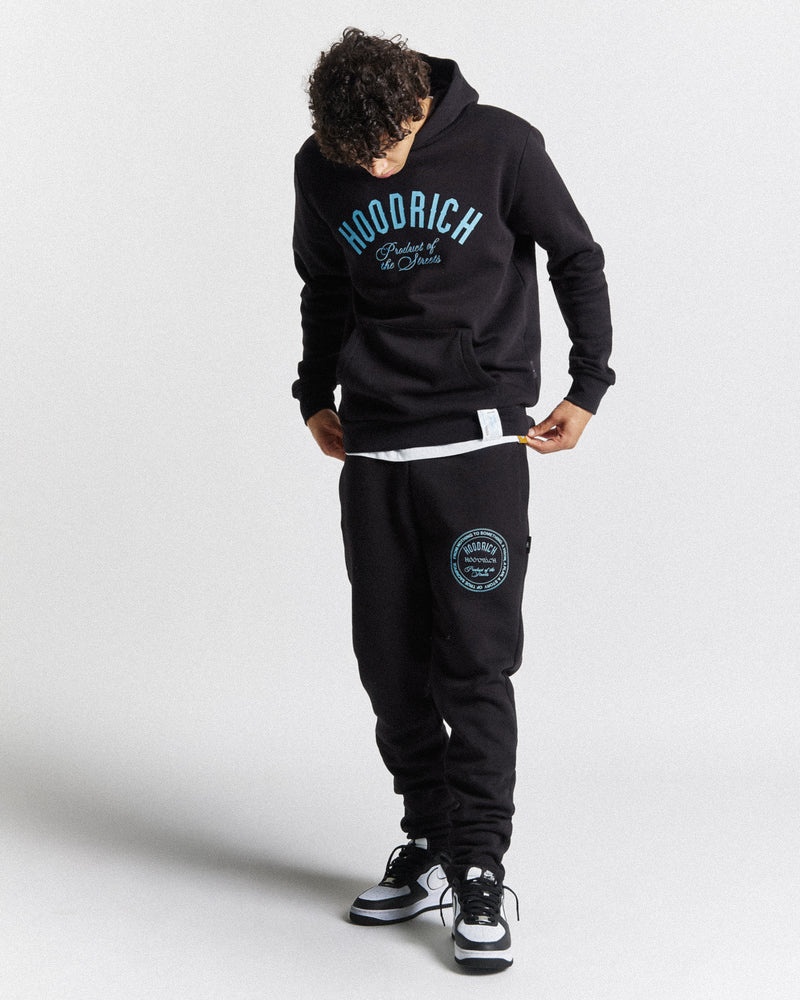 Black / Blue Men's Hoodrich Unite Hoodie | USA UMOGRP572