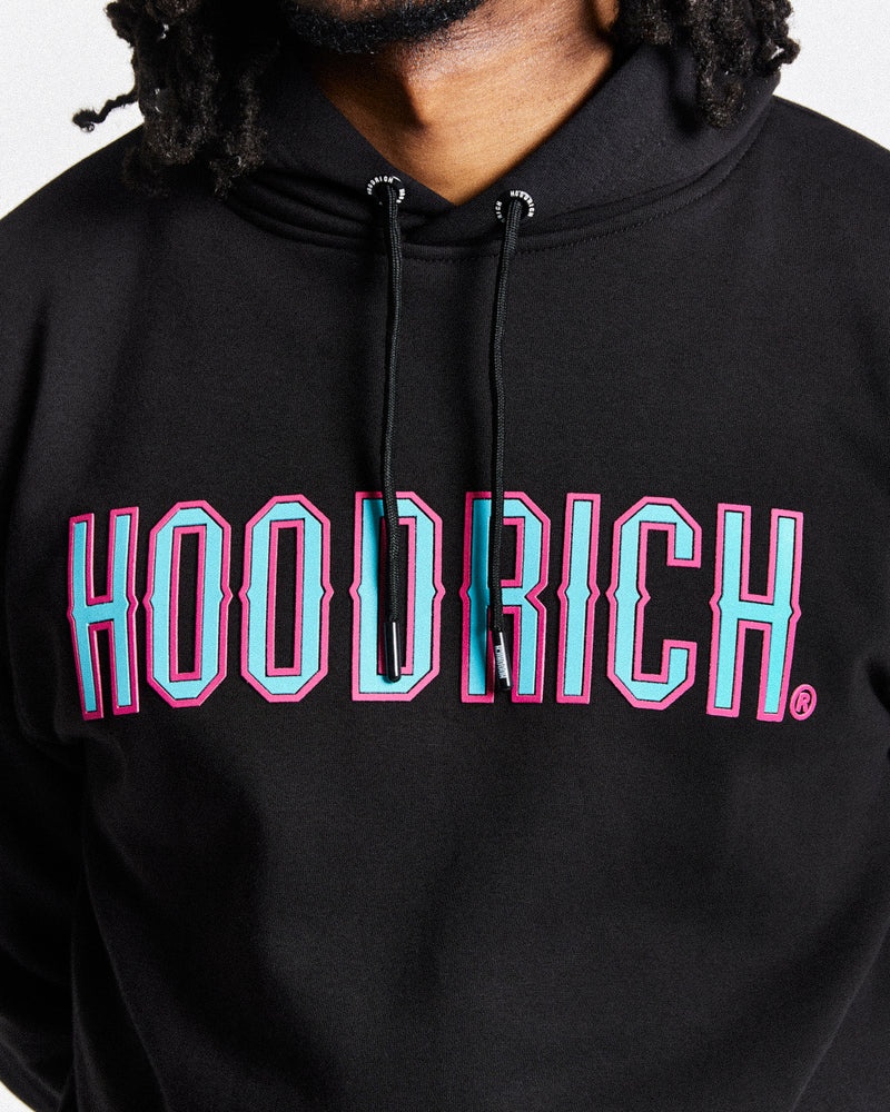 Black / Blue / Pink Men's Hoodrich Crush Set Tracksuit | USA WKJRPI845