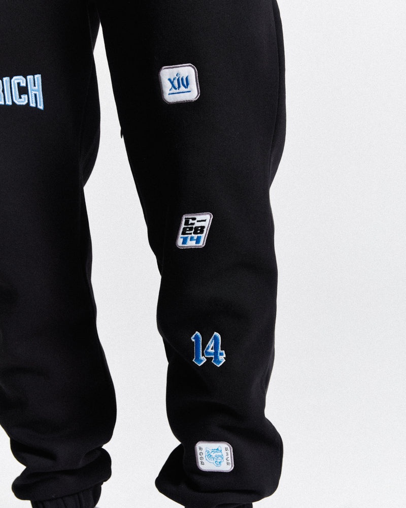 Black / Blue / White Men's Hoodrich Claw Joggers | USA BWRPGA852