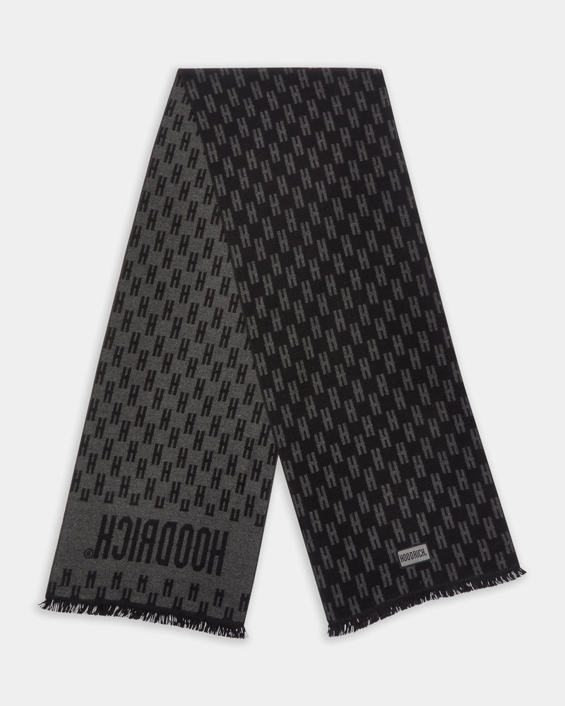 Black / Grey Men\'s Hoodrich OG Exclusive Scarf | USA ZCBHJR513