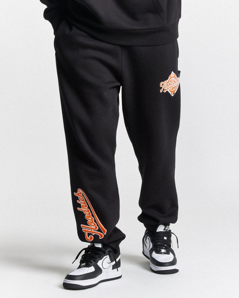 Black / Grey / Orange Men's Hoodrich Fort Joggers | USA TGWSMN923