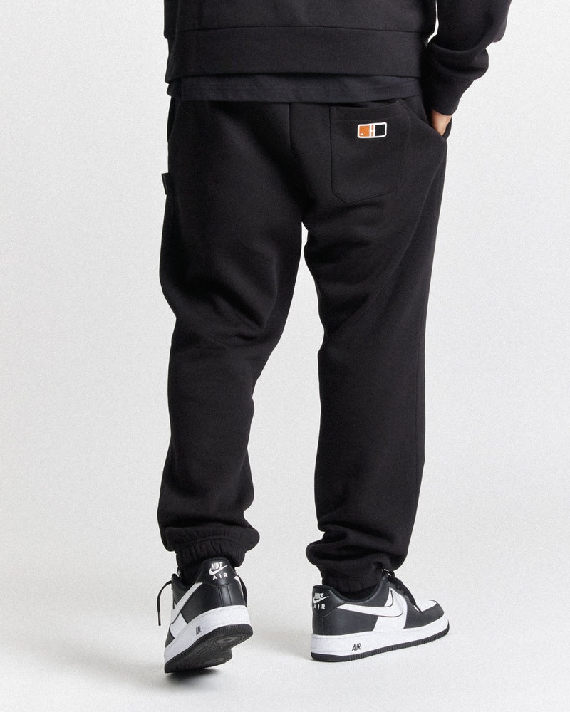 Black / Grey / Orange Men's Hoodrich Fort Joggers | USA TGWSMN923