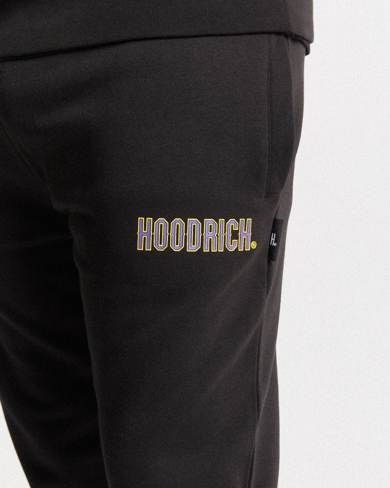 Black / Purple / Yellow Men's Hoodrich Crush Set Tracksuit | USA CQTFGE857