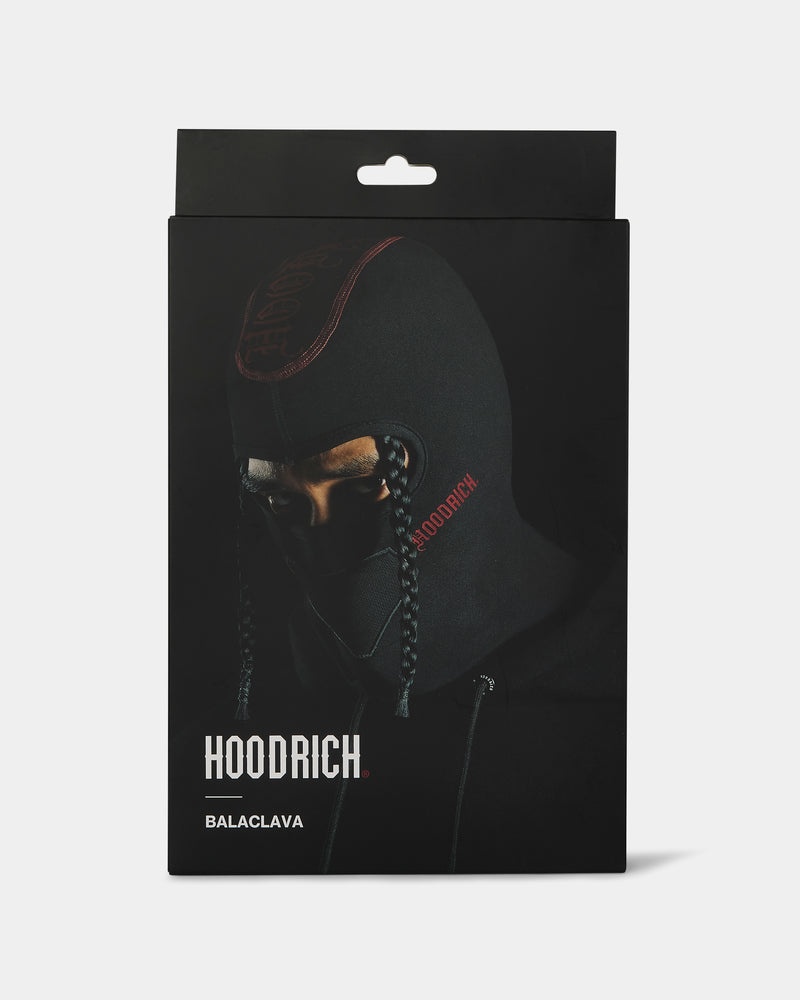 Black / Red Men's Hoodrich OG Heat Balaclava | USA BDRSGF213