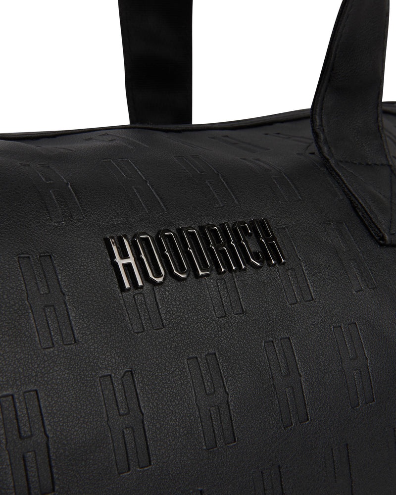 Black / Silver Men's Hoodrich OG Exclusive Holdall Bag | USA CWFHDR561