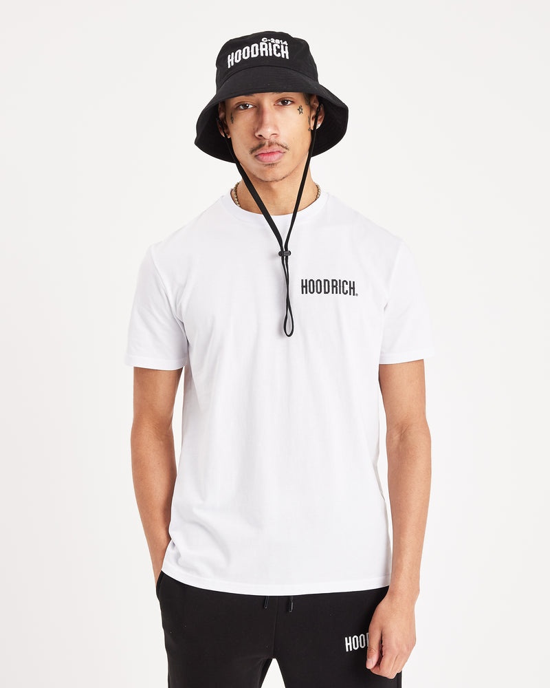 Black / White Men's Hoodrich OG Demand Bucket Hat | USA UJGIDP385