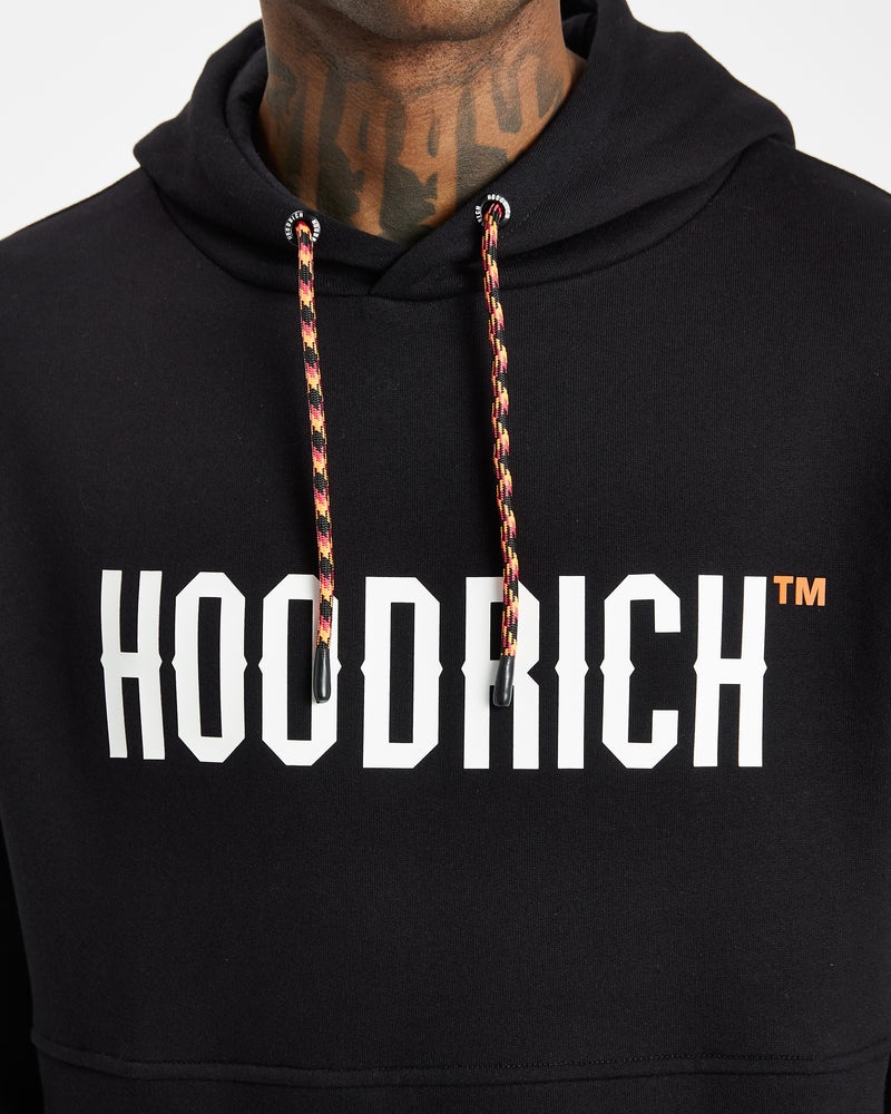 Black / White Men's Hoodrich OG Limit Hoodie | USA FDOZRB628