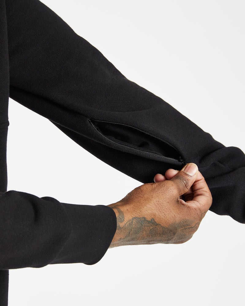 Black / White Men's Hoodrich OG Limit Hoodie | USA FDOZRB628