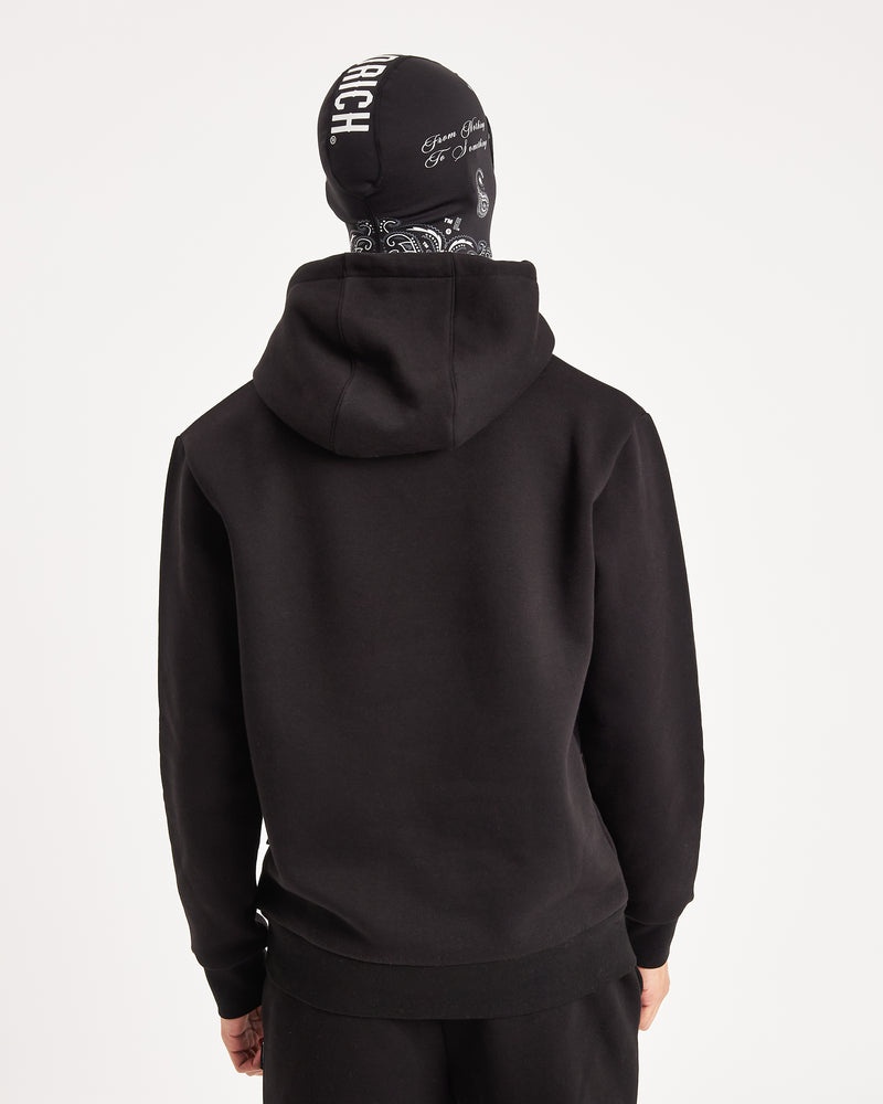 Black / White Men's Hoodrich OG Motif Balaclava | USA ACMZFH416