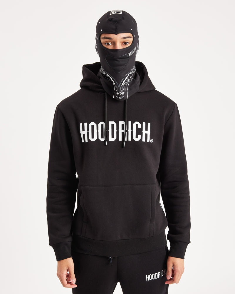 Black / White Men's Hoodrich OG Motif Balaclava | USA ACMZFH416