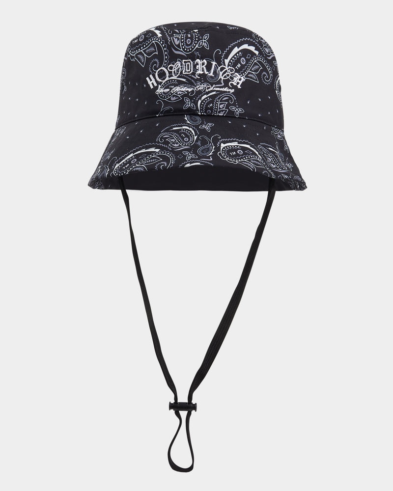 Black / White Men's Hoodrich OG Motif Bucket Hat | USA FDUHAV238