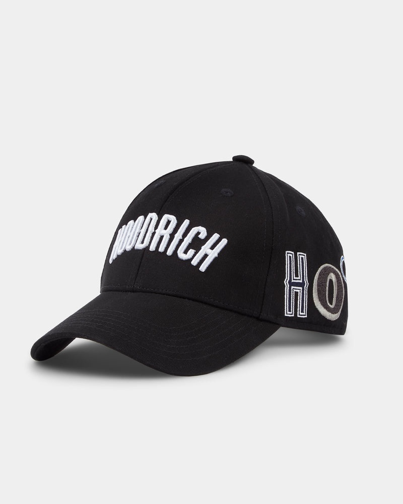 Black / White Men's Hoodrich OG Pacific V2 Cap | USA TBSWRA106