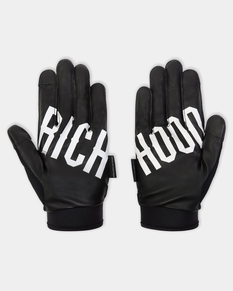 Black / White Men's Hoodrich OG Rise Gloves | USA DKXZEC537