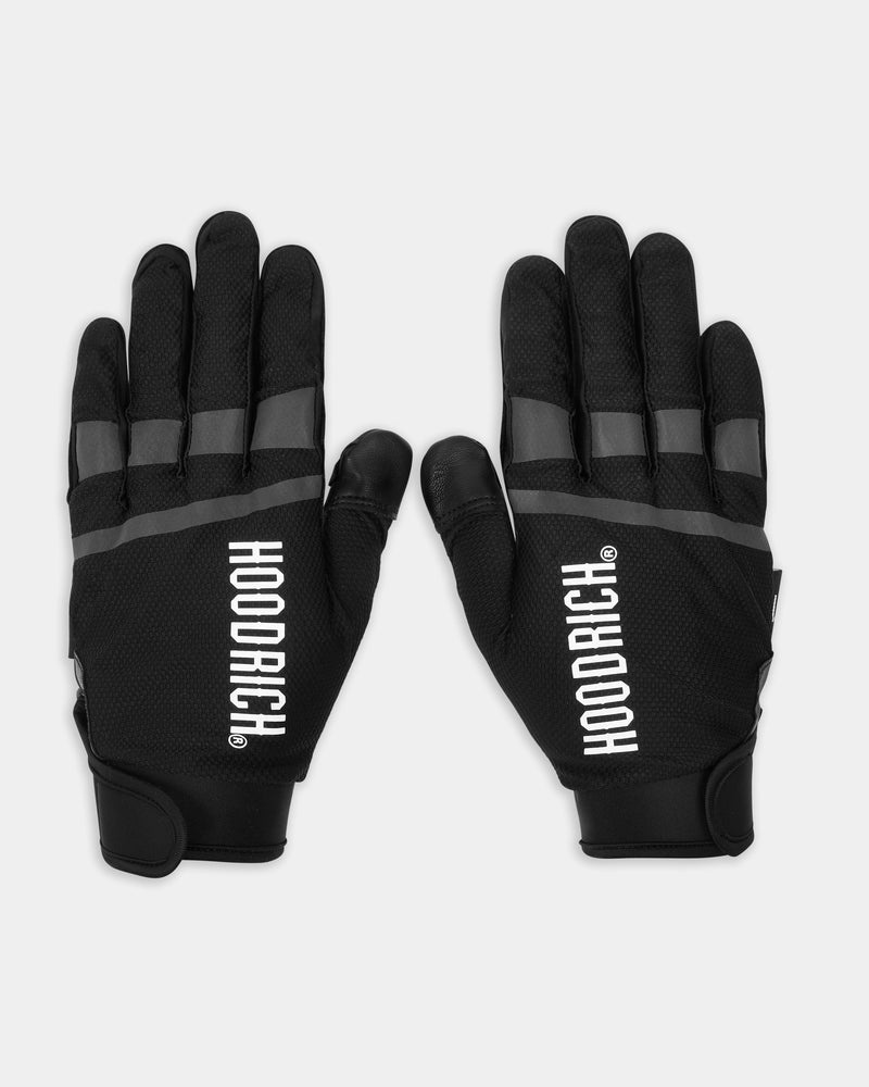 Black / White Men's Hoodrich OG Rise Gloves | USA DKXZEC537