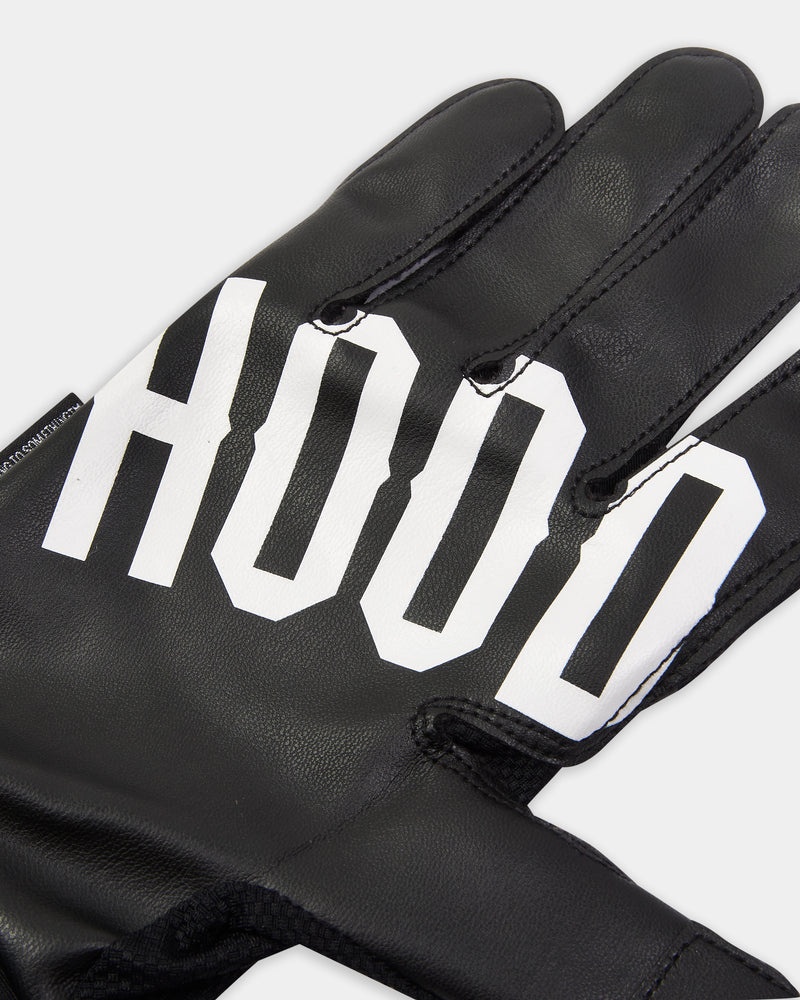 Black / White Men's Hoodrich OG Rise Gloves | USA DKXZEC537