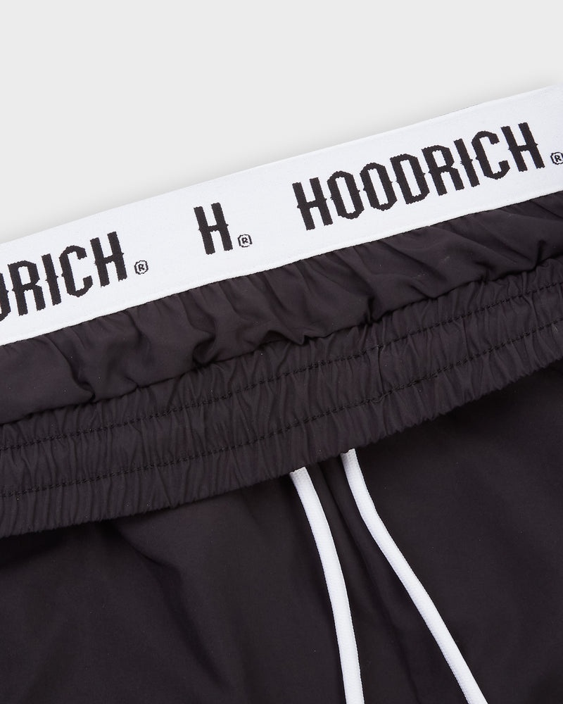 Black / White Men's Hoodrich OG State Swim Shorts | USA WLGPTR865