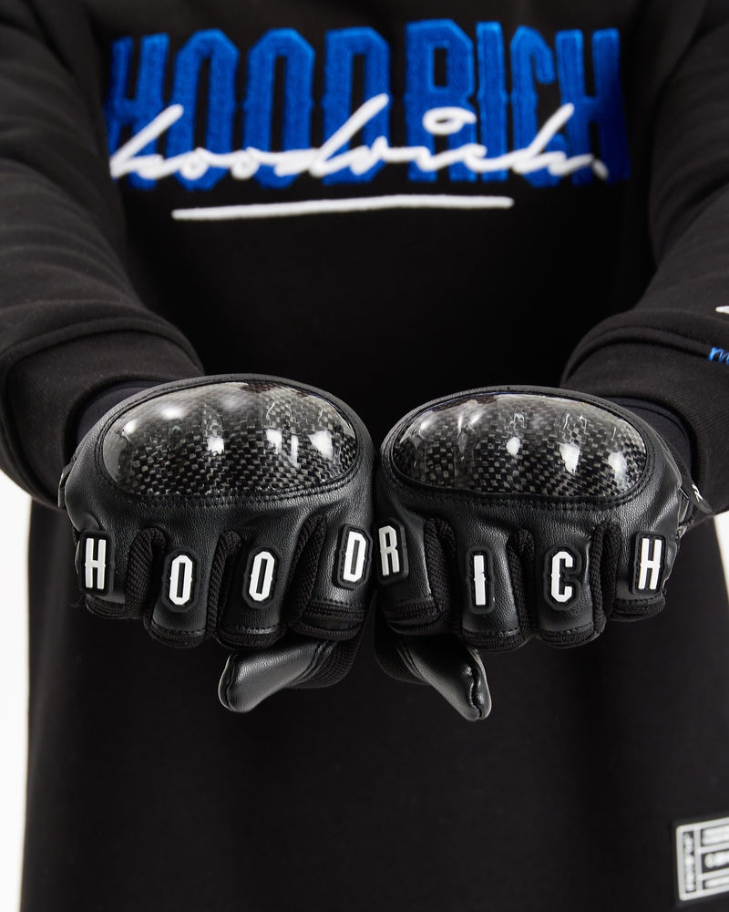 Black / White Men's Hoodrich OG Tactical Gloves | USA CBNMAJ901