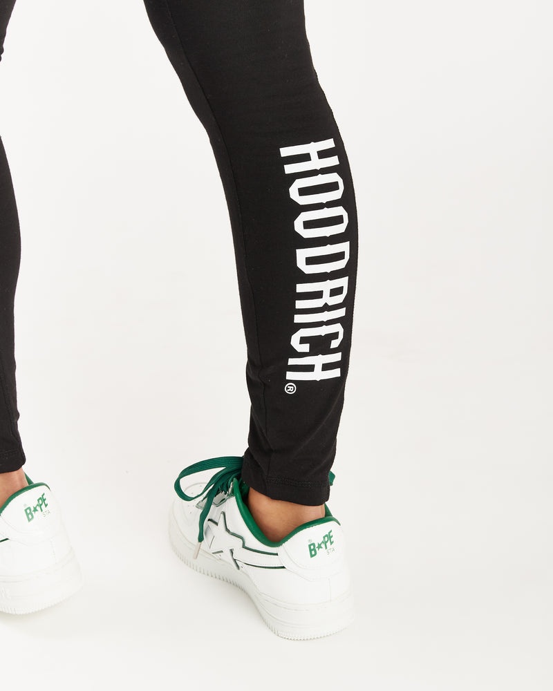 Black / White Women's Hoodrich OG Intel V2 Leggings | USA MGEYOB761