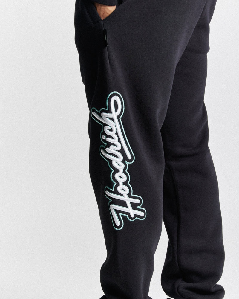 Black / White / Blue Men's Hoodrich Arena Joggers | USA LTXHYA371