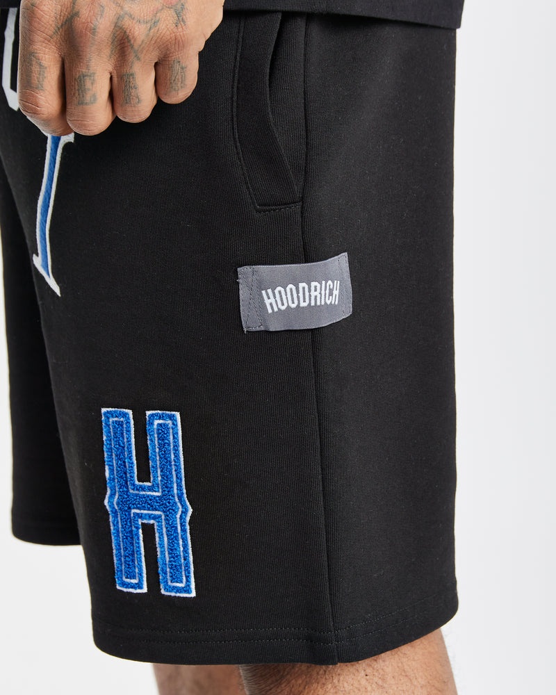 Black / White / Blue Men's Hoodrich OG Pacific V2 Shorts | USA BPENRV273