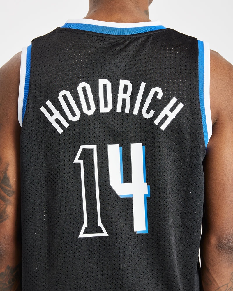 Black / White / Blue Men's Hoodrich Stadium Basketball Vest | USA BDOWSL579