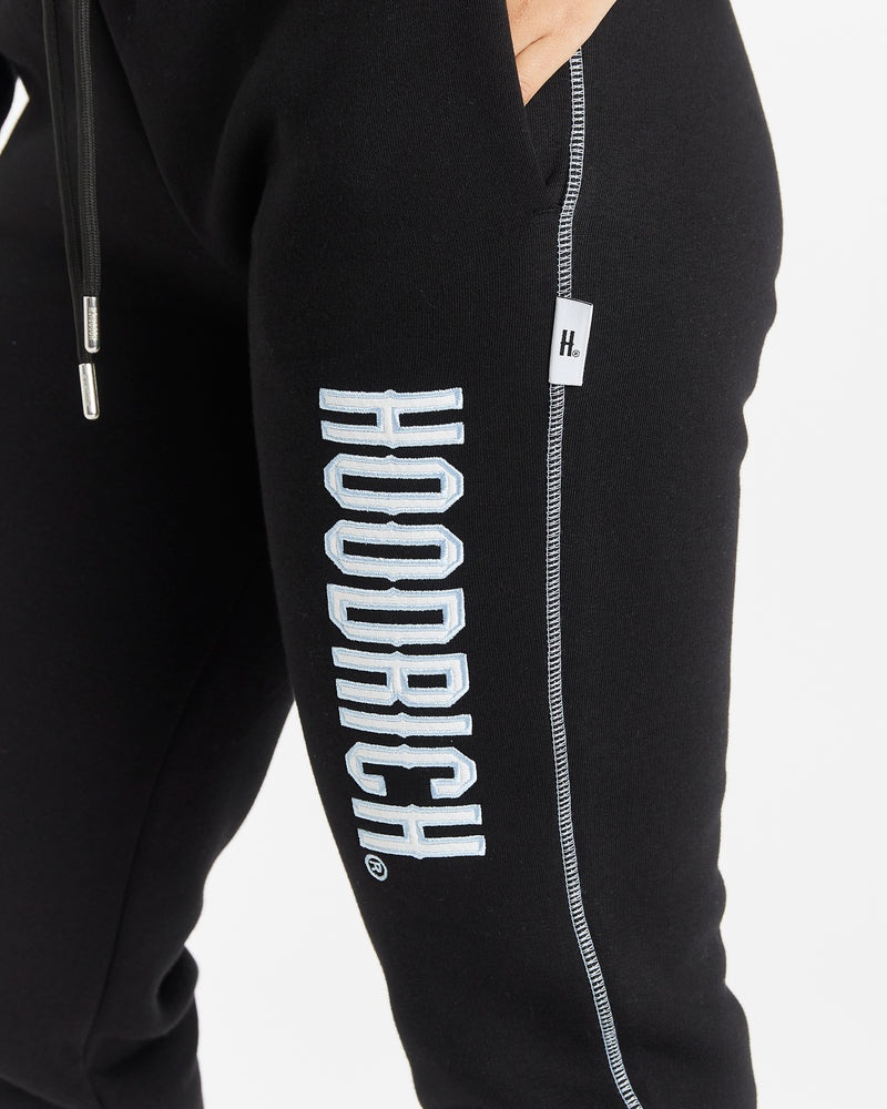 Black / White / Blue Women's Hoodrich OG Distinct Slim Fit Joggers | USA ASKFGZ645