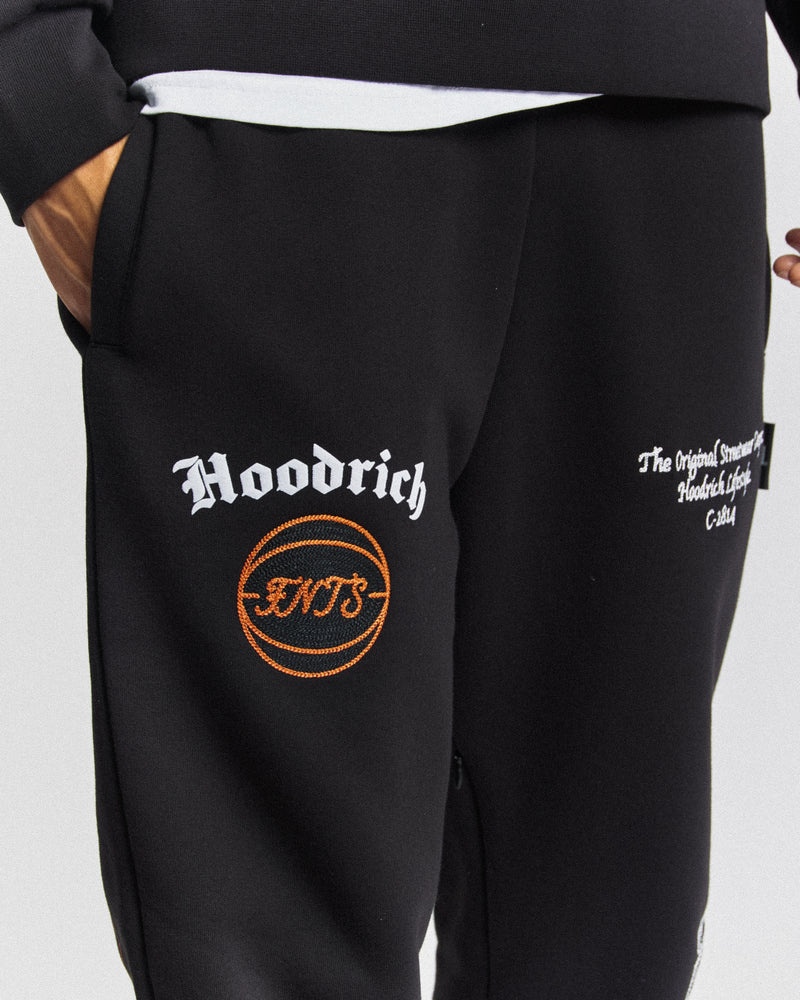 Black / White / Orange Men's Hoodrich Net Joggers | USA IHPTMC189