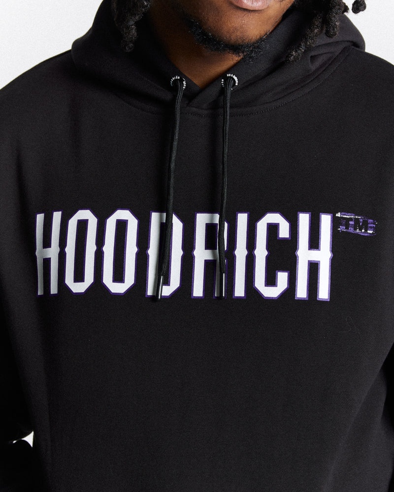 Black / White / Purple Men's Hoodrich Akira Set Tracksuit | USA HFMPXY843