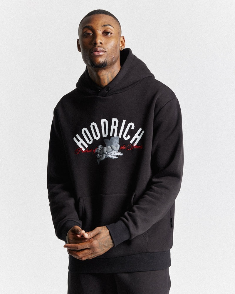 Black / White / Red Men's Hoodrich Empire Hoodie | USA FBJYXR309