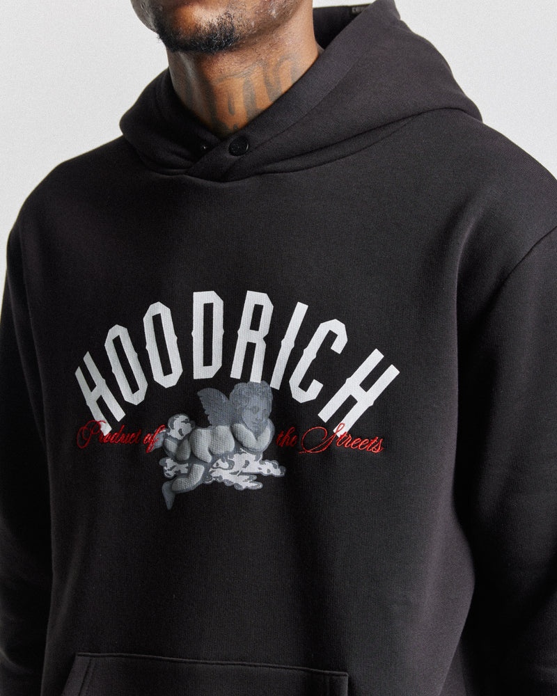 Black / White / Red Men's Hoodrich Empire Hoodie | USA FBJYXR309