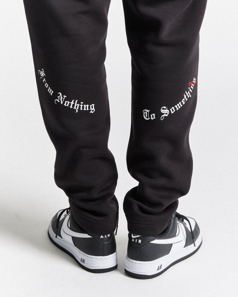 Black / White / Red Men's Hoodrich Empire Joggers | USA HDSFPU179