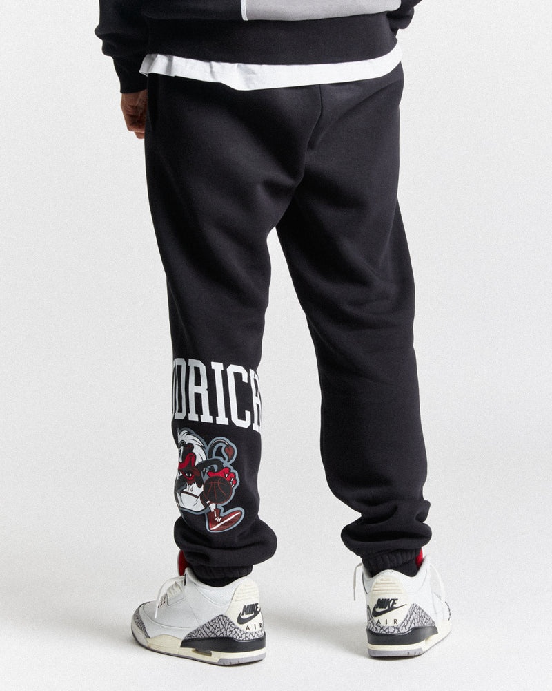 Black / White / Red Men's Hoodrich Menace Joggers | USA XHEUJT275