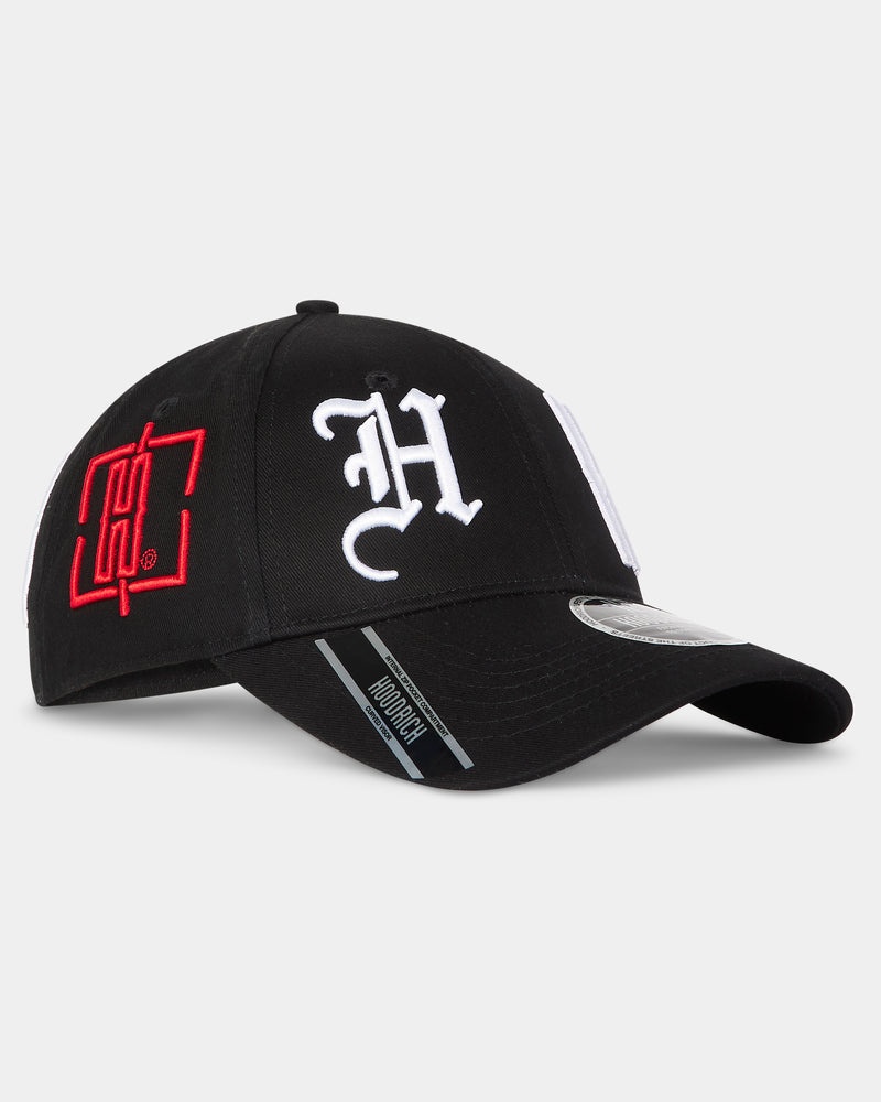 Black / White / Red Men's Hoodrich OG Akira Cap | USA ZLVNEJ541