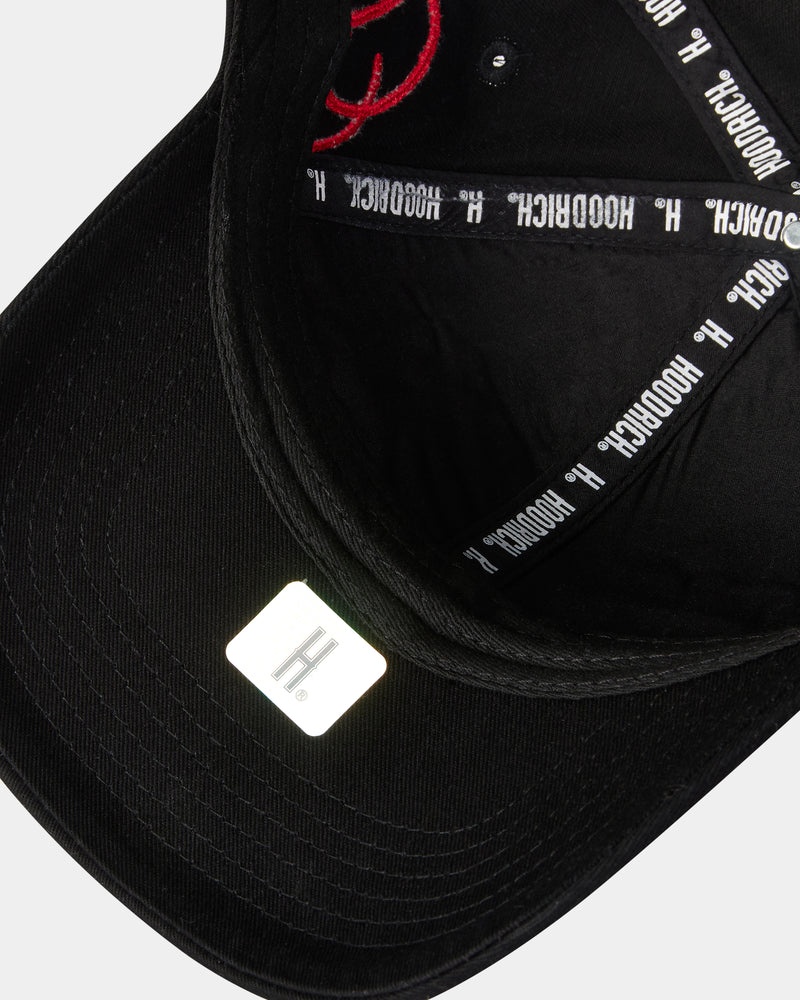 Black / White / Red Men's Hoodrich OG Akira Cap | USA ZLVNEJ541