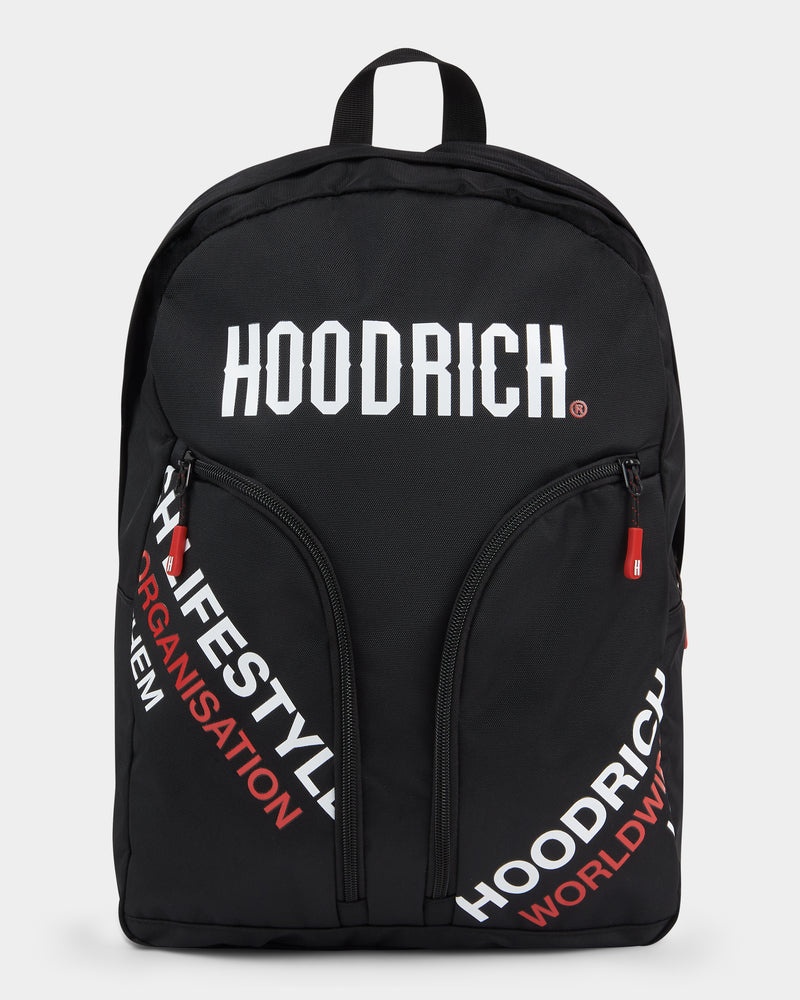 Black / White / Red Men\'s Hoodrich OG Cycle Backpack | USA TFOSNK801