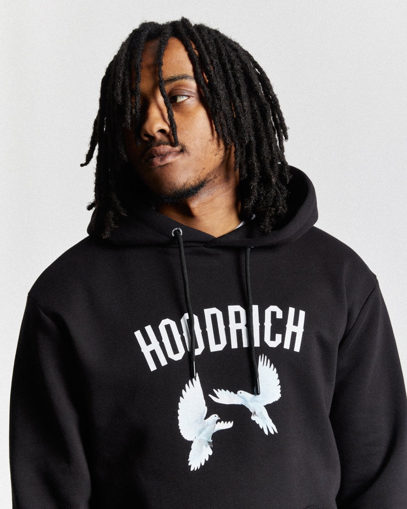 Black / White / Red Men's Hoodrich OG Take Flight V2 Hoodie | USA RULYCF473