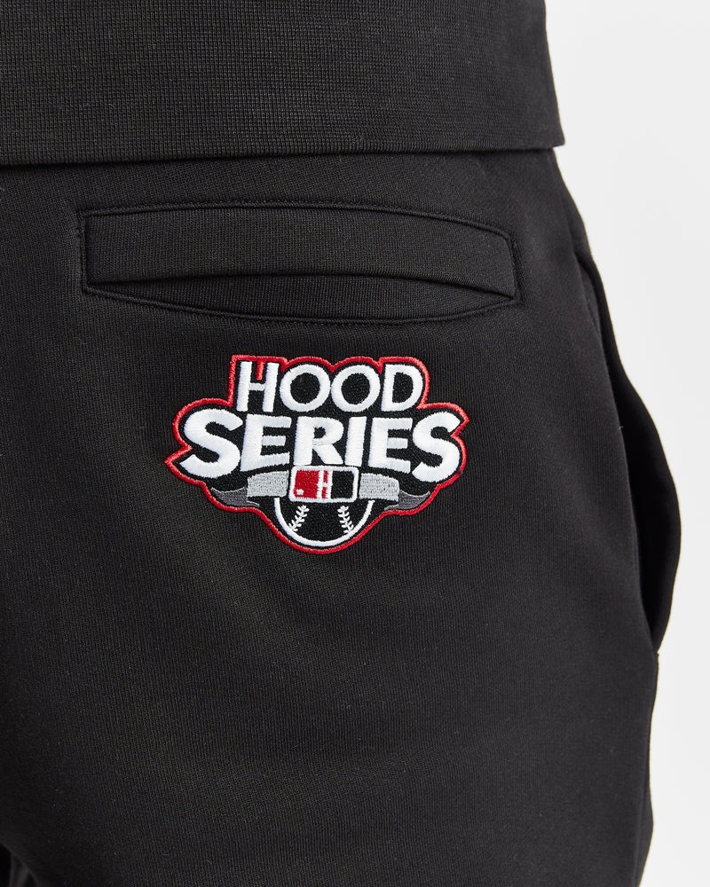 Black / White / Red Men's Hoodrich Stadium Joggers | USA BDHWEL253